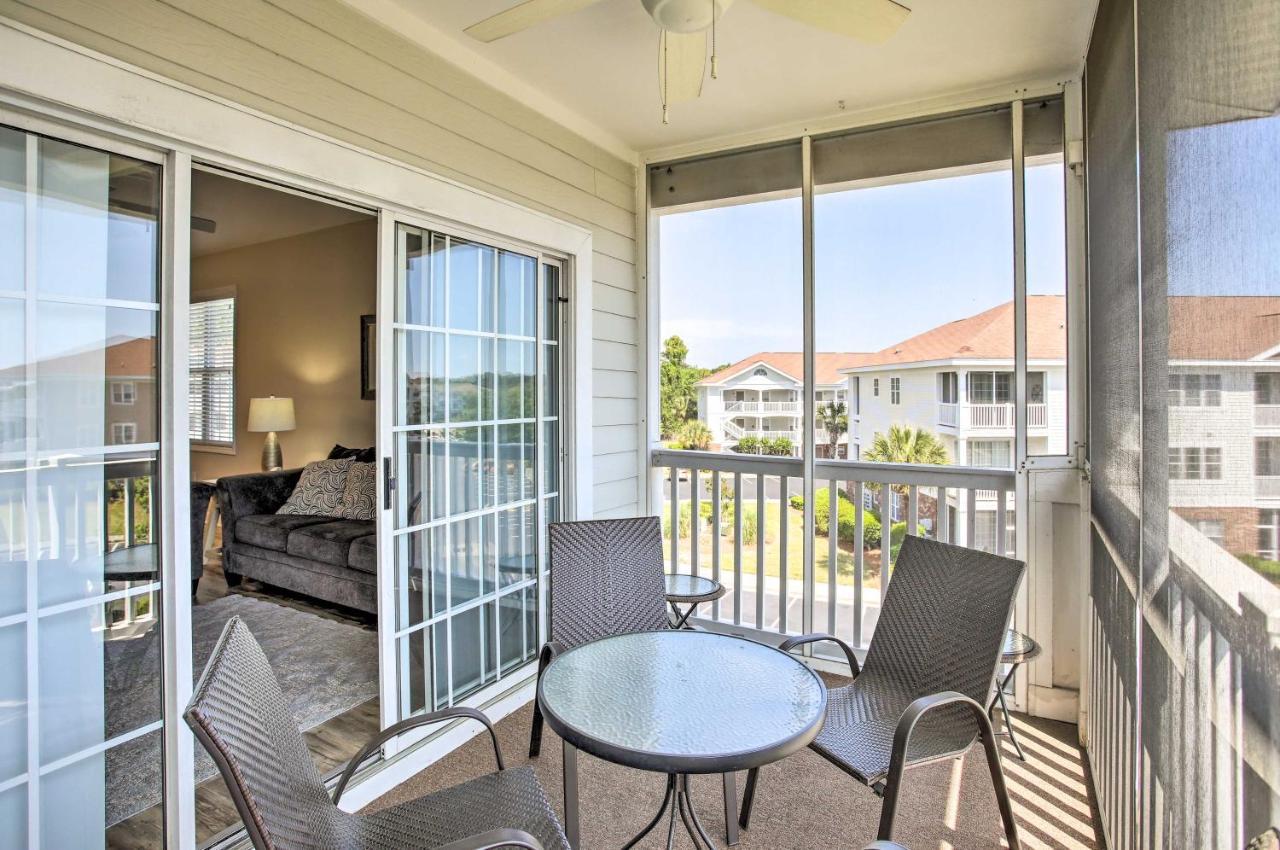 North Myrtle Beach Condo With Private Balcony! Buitenkant foto